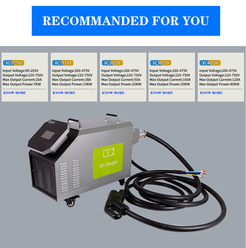 China Manufacturer Electric Car EV Charging Pile System 30kw DC Fast Charging