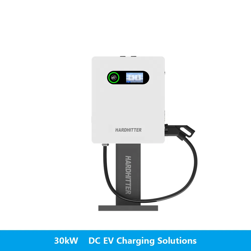 Hardhitter's High-Performance 30kw DC EV Charger: CCS2 Connector Compatibility, Ideal for Commercial and Public Charging Infrastructure