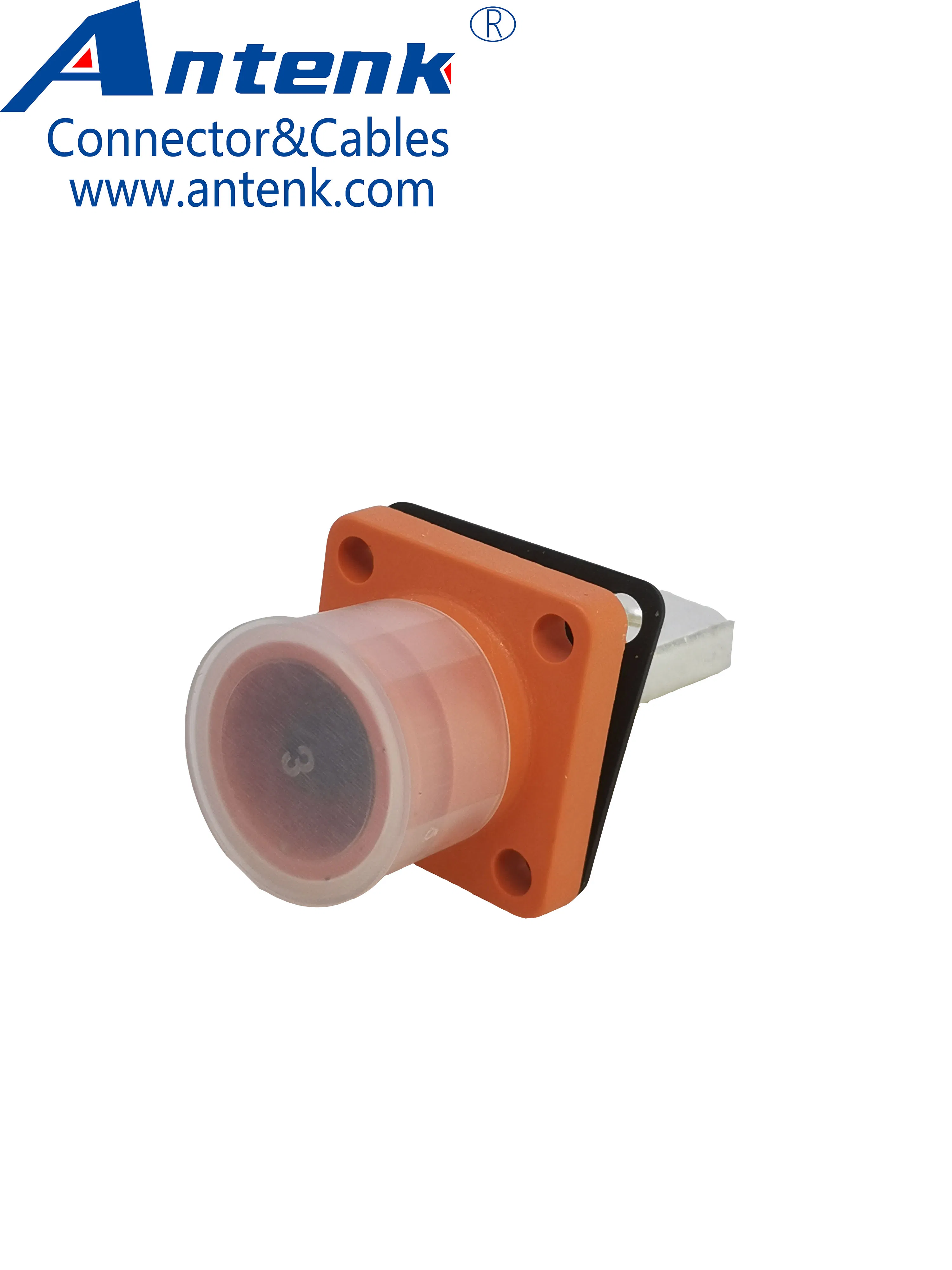 EV Charging Connectors Energy Storage Connector 200A Socket (M8 screw) 8mm Orange