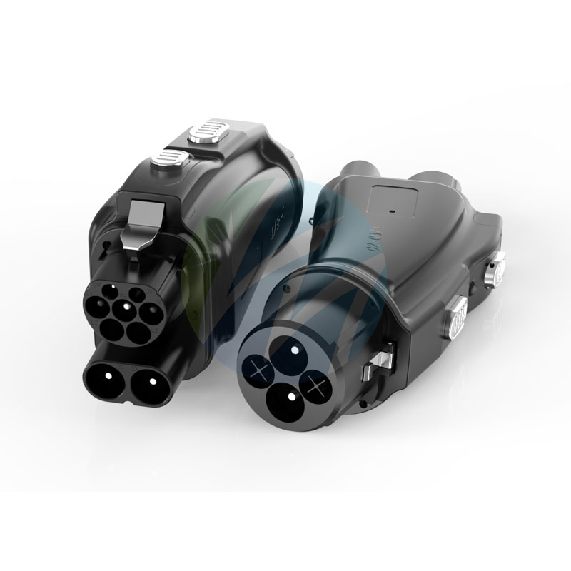 250A CCS2 to Chademo Connector DC Charging Japanese Chinese DC EV Adapter