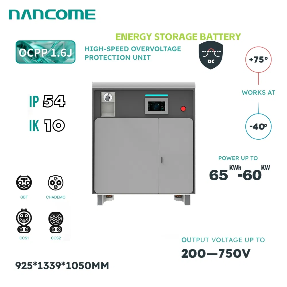 Nancome Robust Energy Storage System for EV Charging Support with Smart BMS