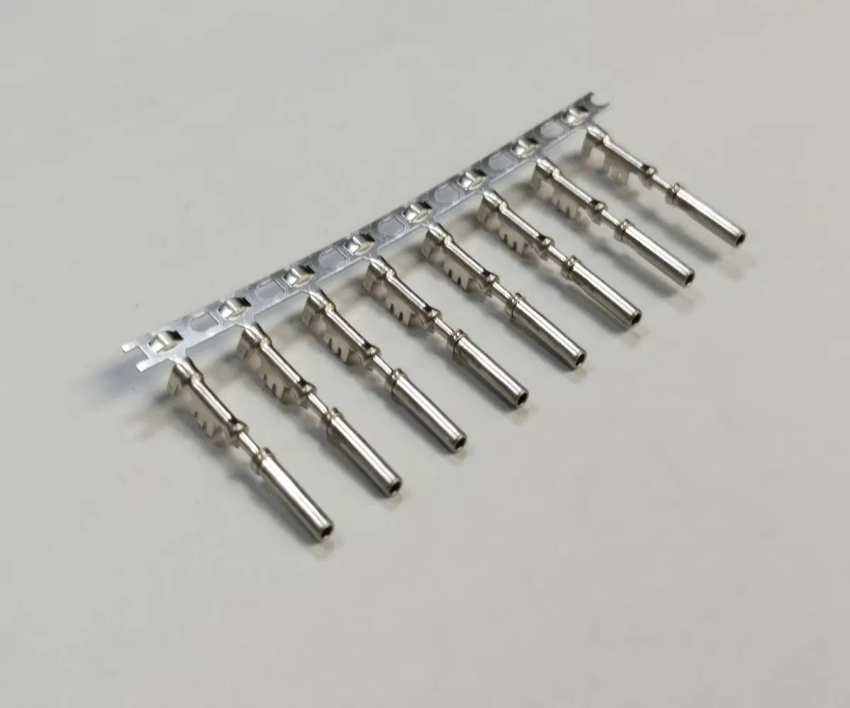 Weatherproof Brass Female Automotive Terminals Silver Plated Wire Connectors for Harsh Environment