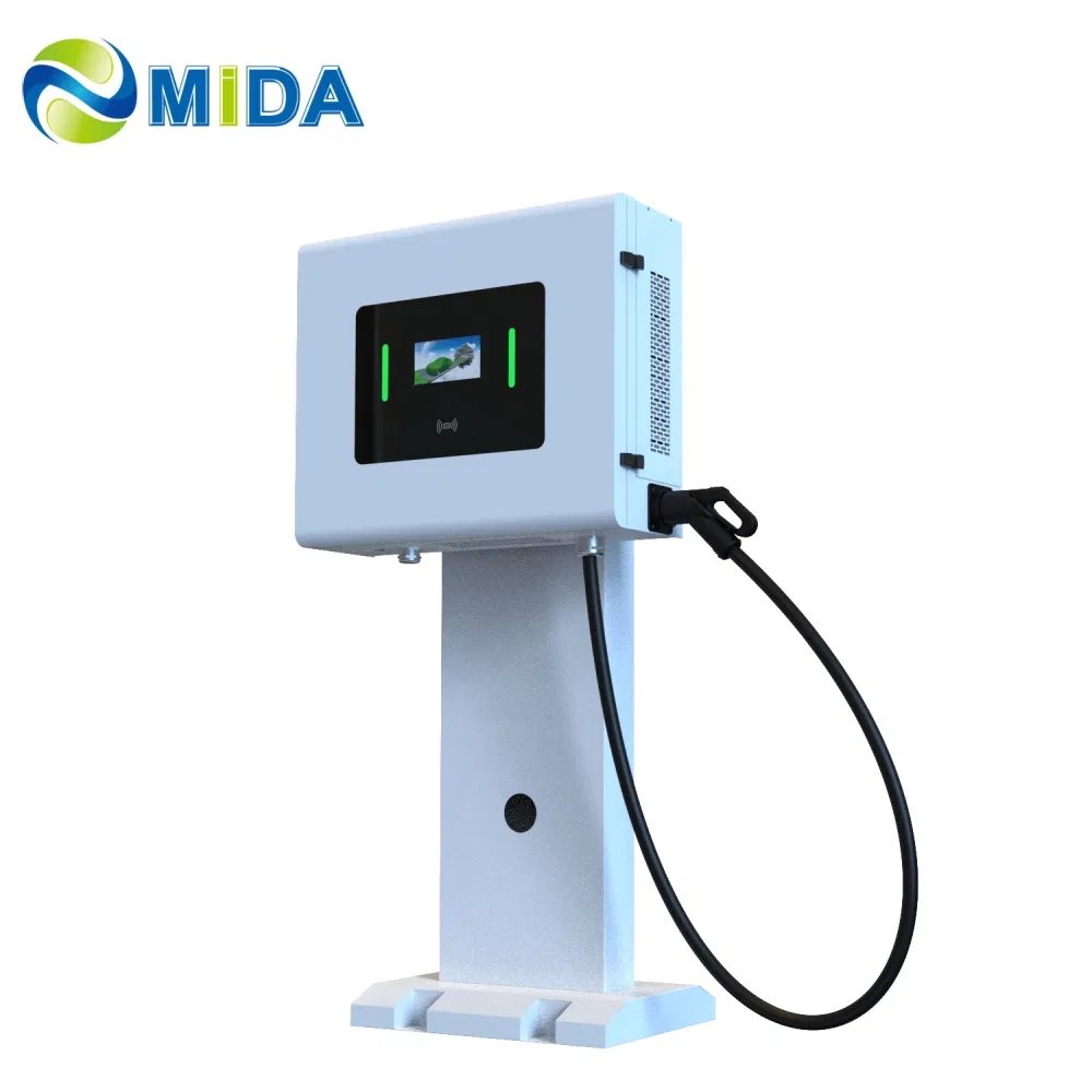 40kw Wall-Mounted DC Fast Charger Wallbox for EV Charging Pedestral Mount