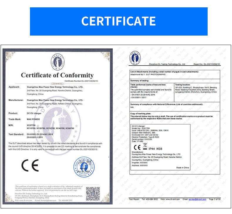 Factory Direct Sale CCS DC 40kw Charger Electrical Vehicle Ocpp Portable EV Charging Station