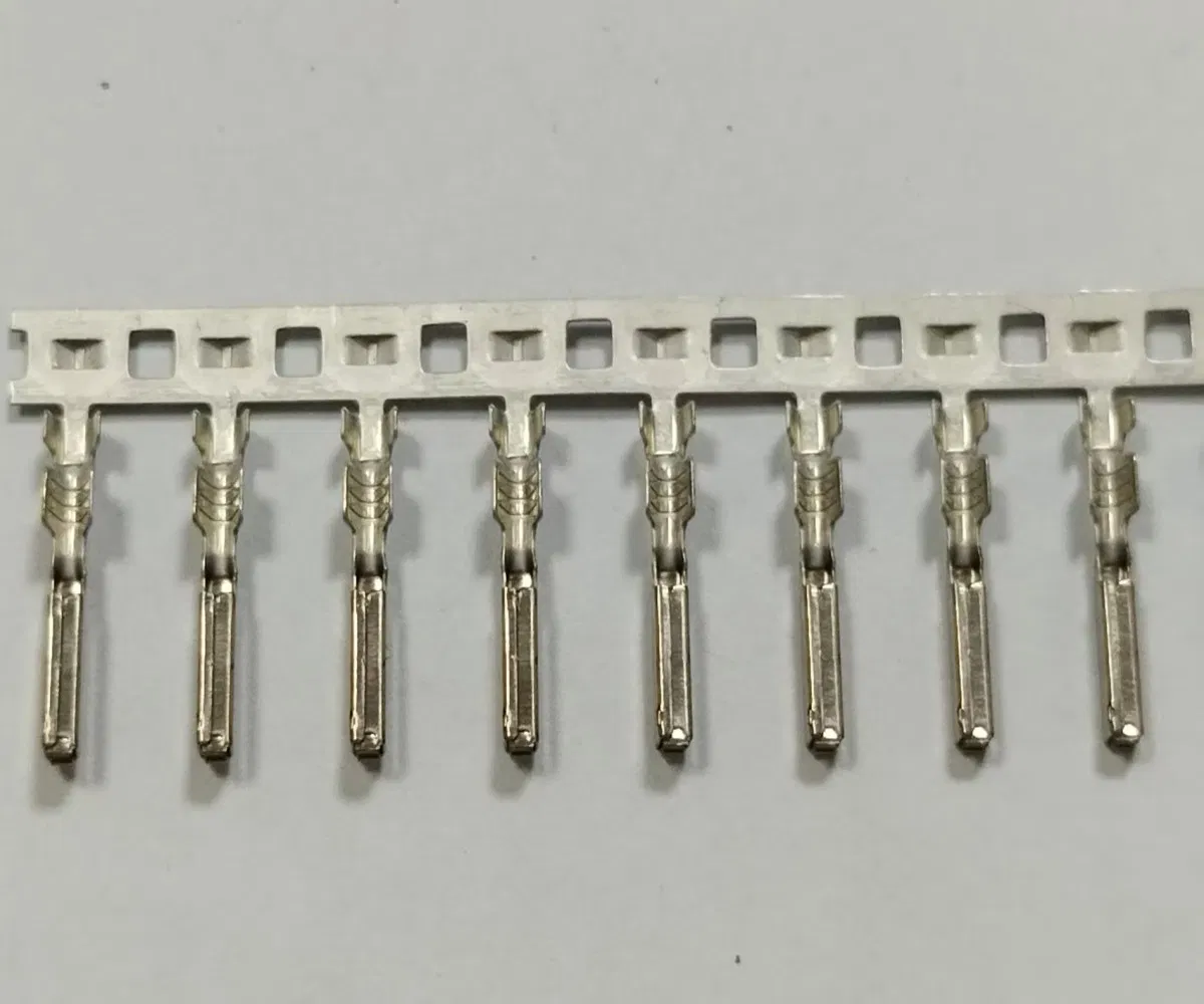 High-Tolerance Stamped Bullet Connectors: Phos-Bronze Pin &amp; Socket Crimp Terminals