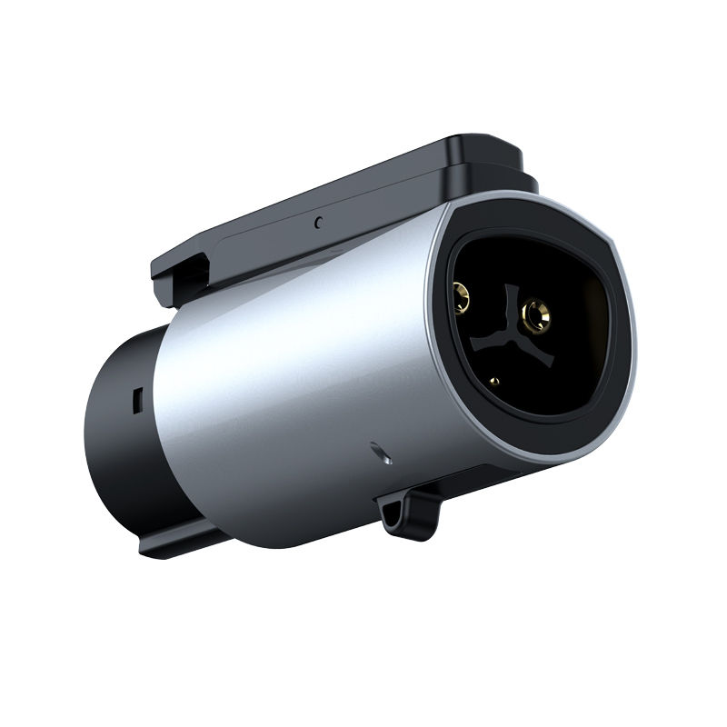 High-Efficiency Three Phase EV Charging Adapter with LCD Display