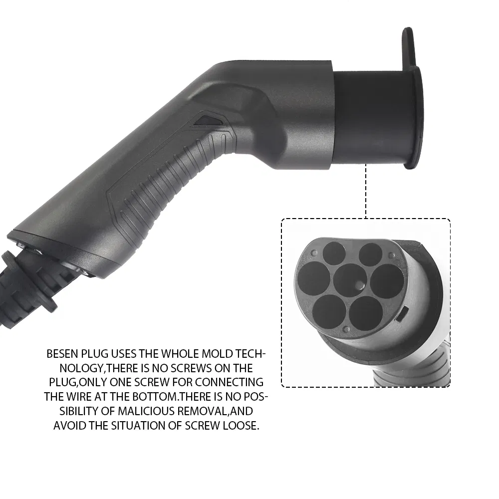 EV Power Connector Charging Plug Male Type 2 32A