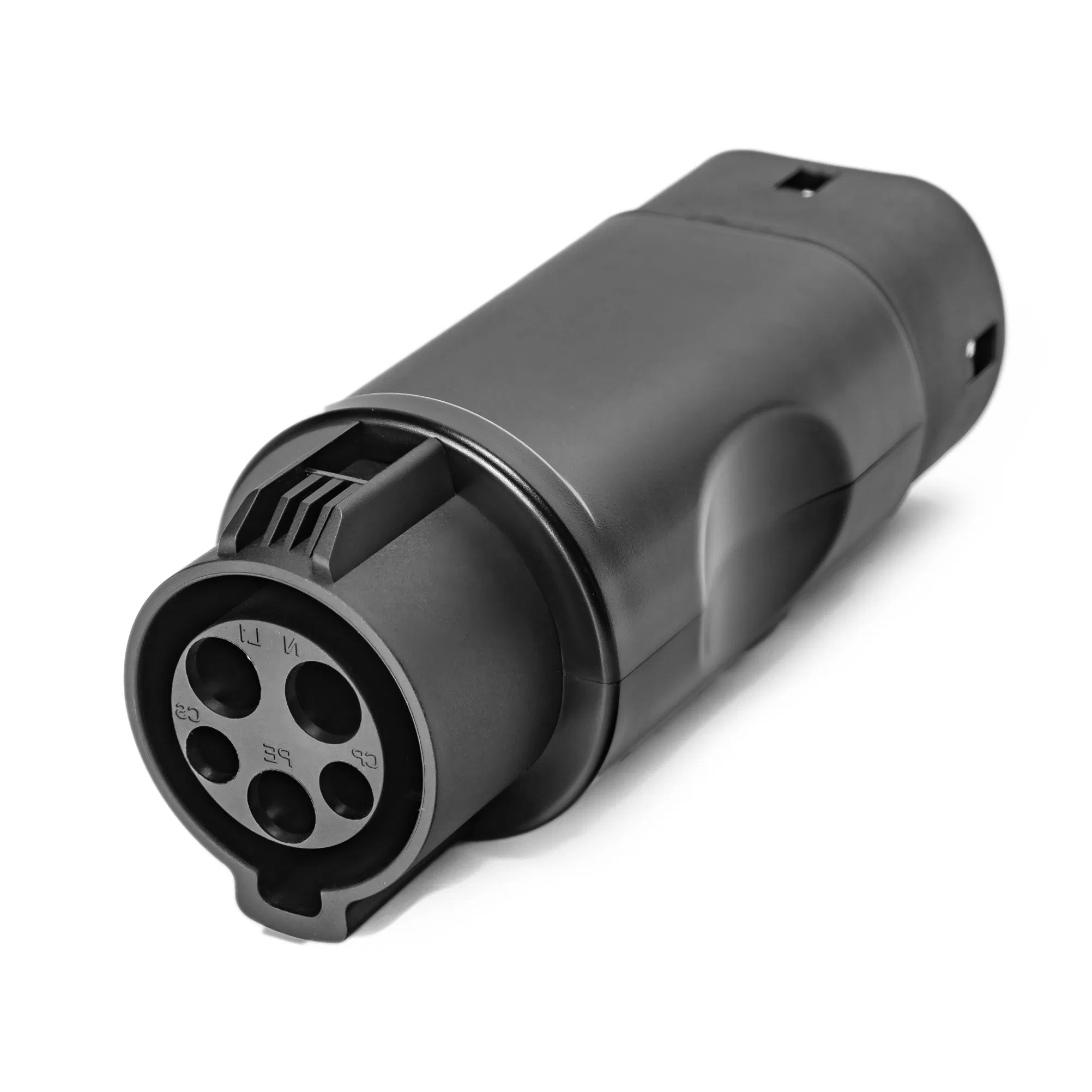 32A Electric Vehicle Connector Car Charger Type 1 to Type 2 EV Charging Adapter