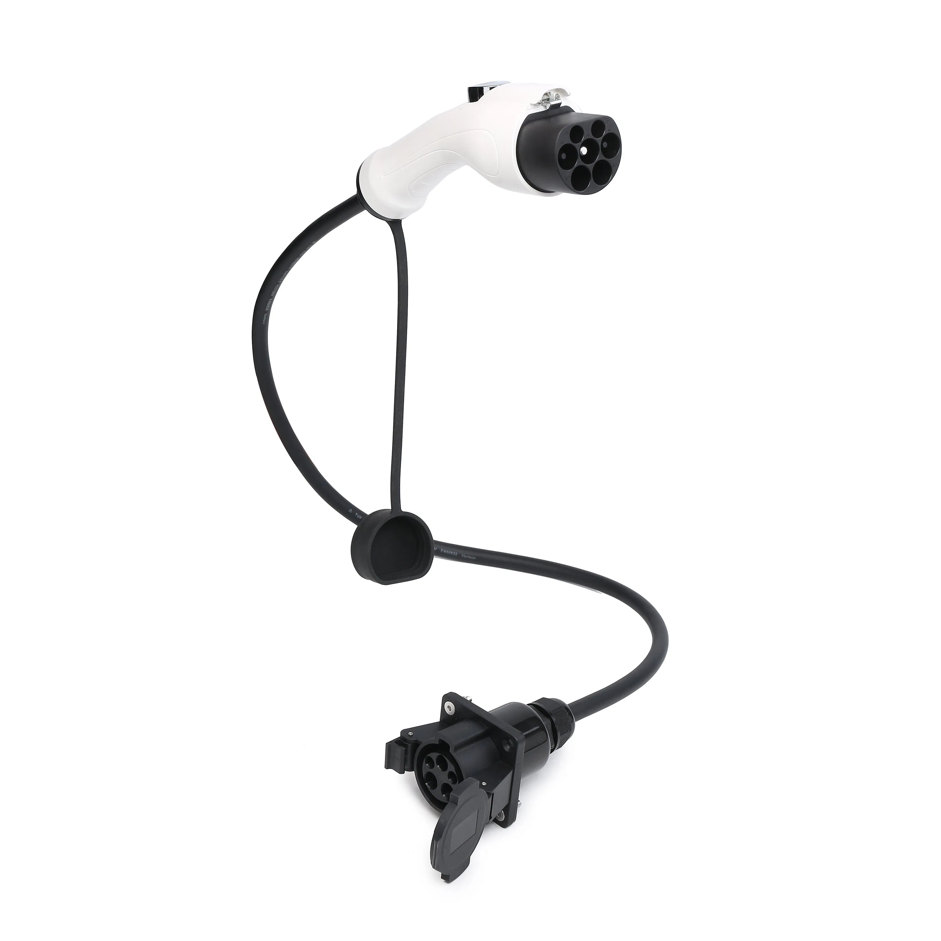 16A Type 2 EV Charging Plug and Socket 0.8m Cable EV Charging Plug