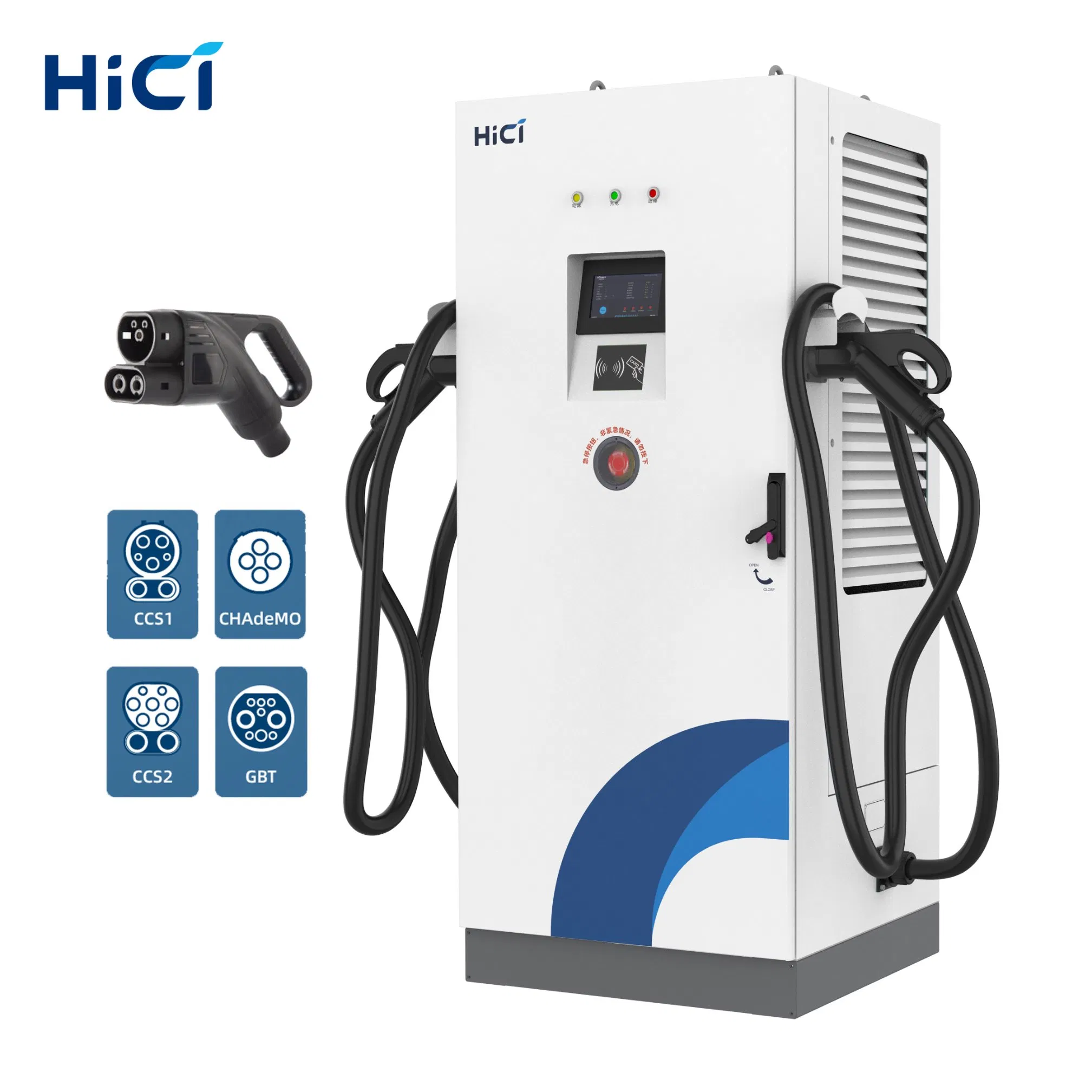 EV Charging Station 60kw/90kw/120kw 360kw CCS+Chademo+AC Type 2 EV Charger Station