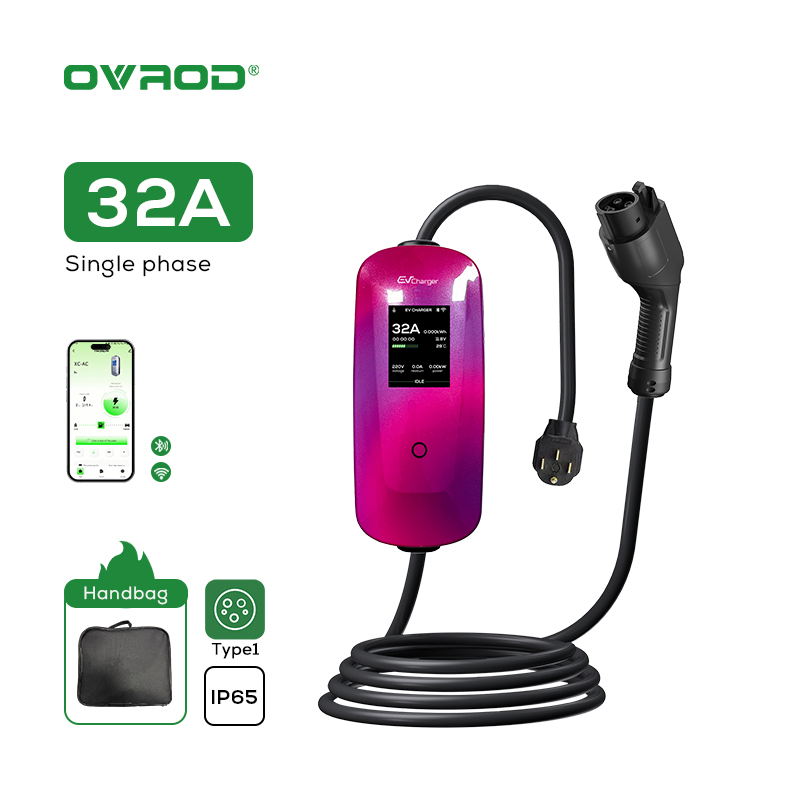 High-Power 32A Three Phase EV Home Charging Solution