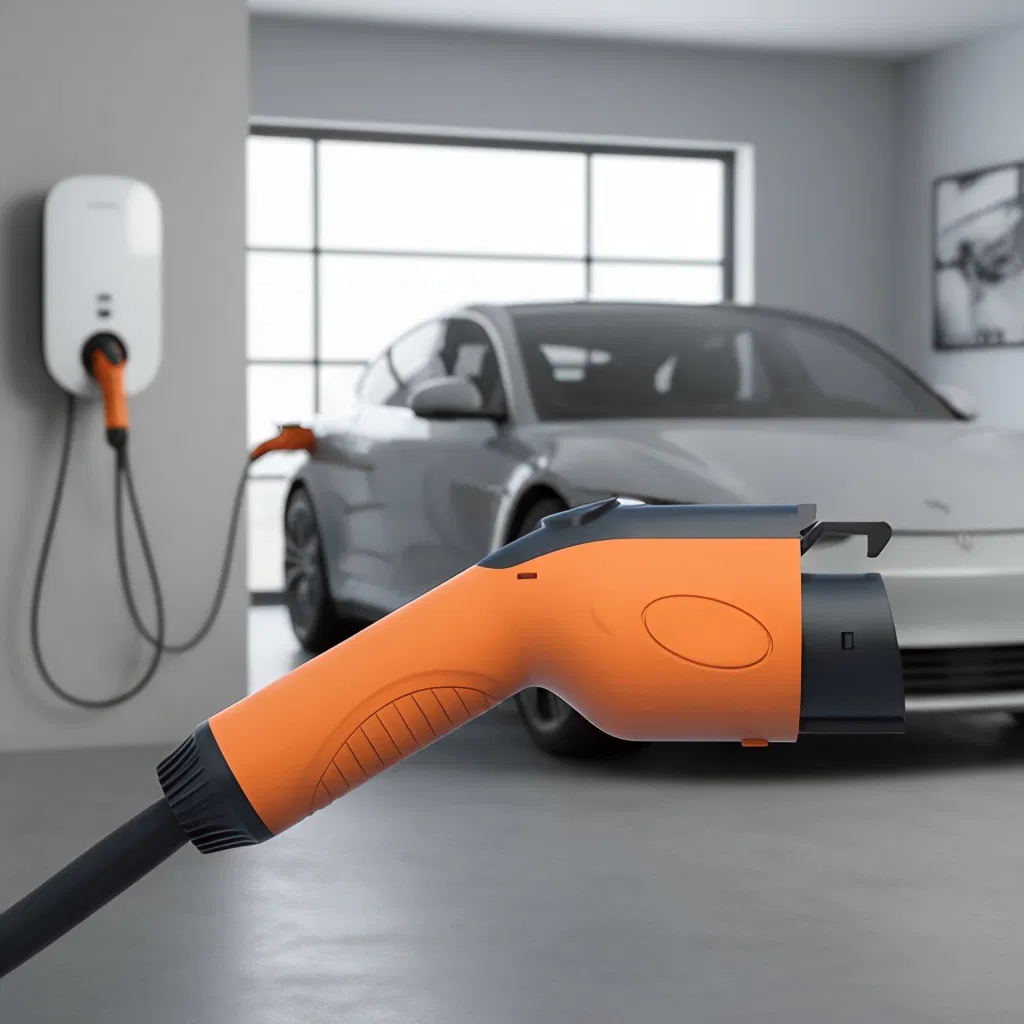 Fast Charging Station TUV Approved Hpconnect/OEM Type 1 EV Charger Plug