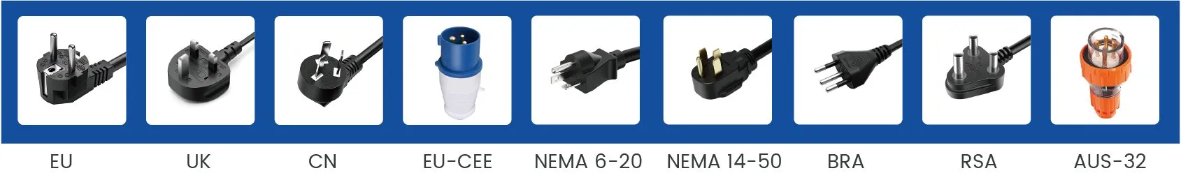 EV Charger Plug Options