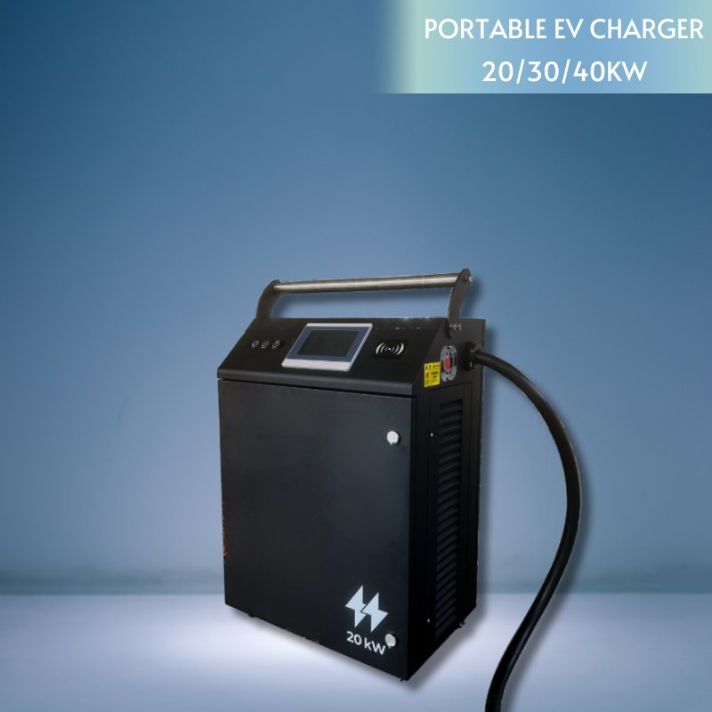 New Energy Portable Charger 20kw 30kw 40kw Waterproof Mobile EV Charging Station