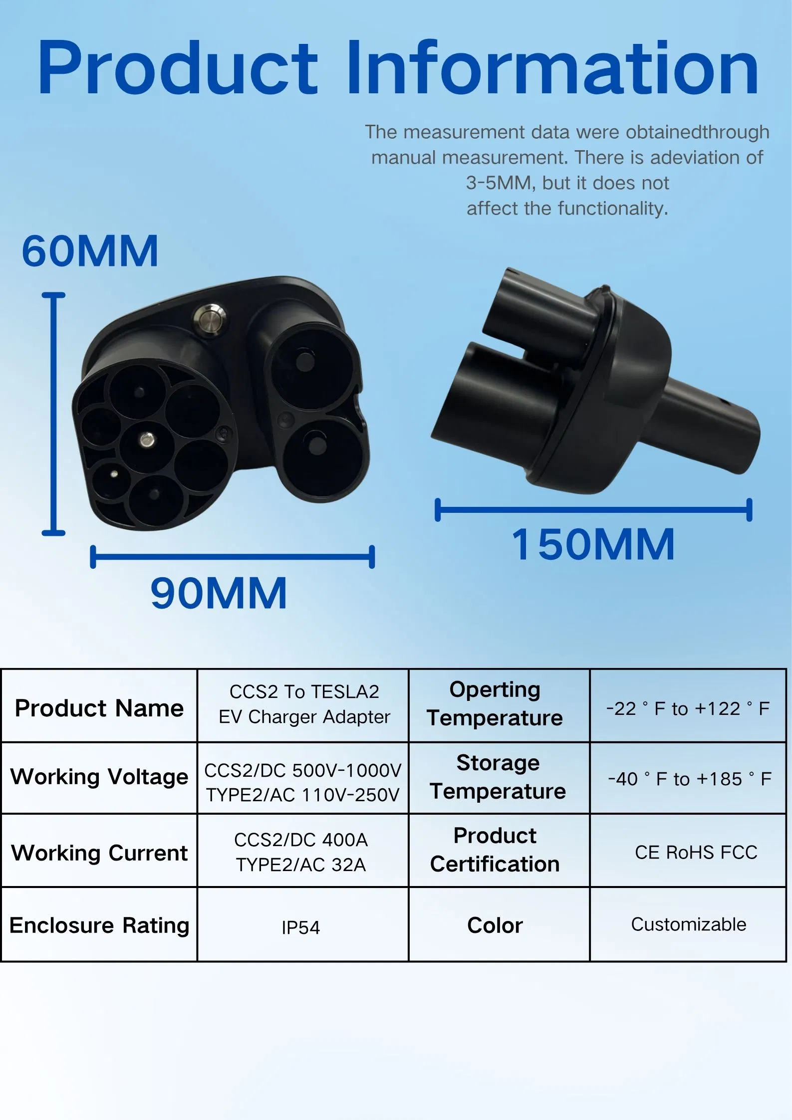 EV Charging Adapter Detail 1
