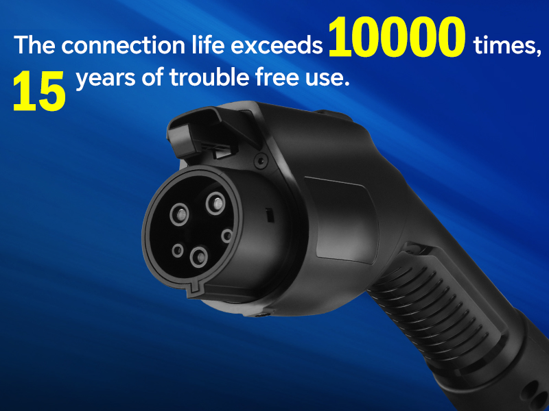 High-Speed 7kw 32A Saej1772 Portable EV Charger for Home