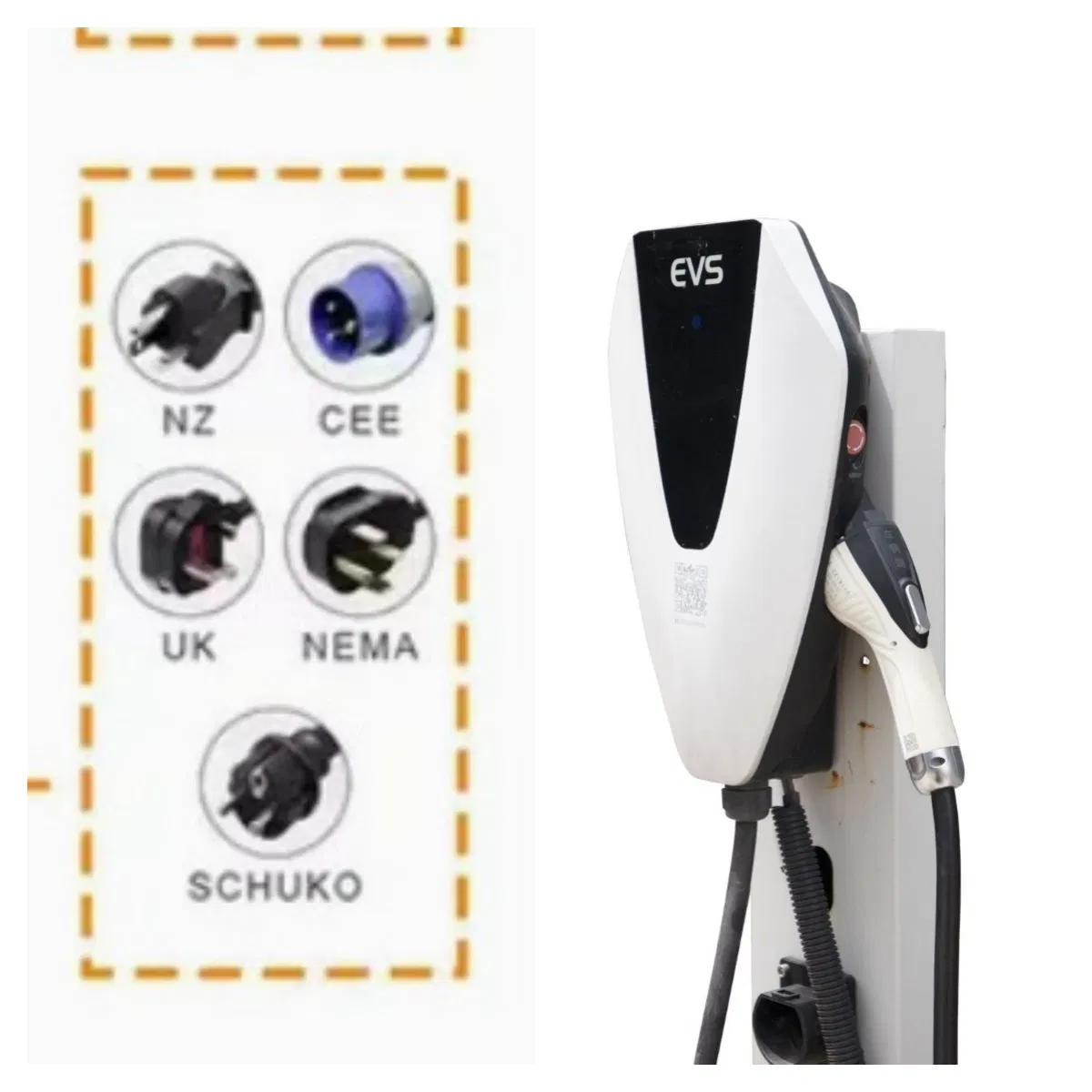 High Quality RFID APP Control/ Plug and Play Home Use 7kw 11kw 14kw 21kw AC EV Fast Electric Vehicle Car Charger EV AC Charger