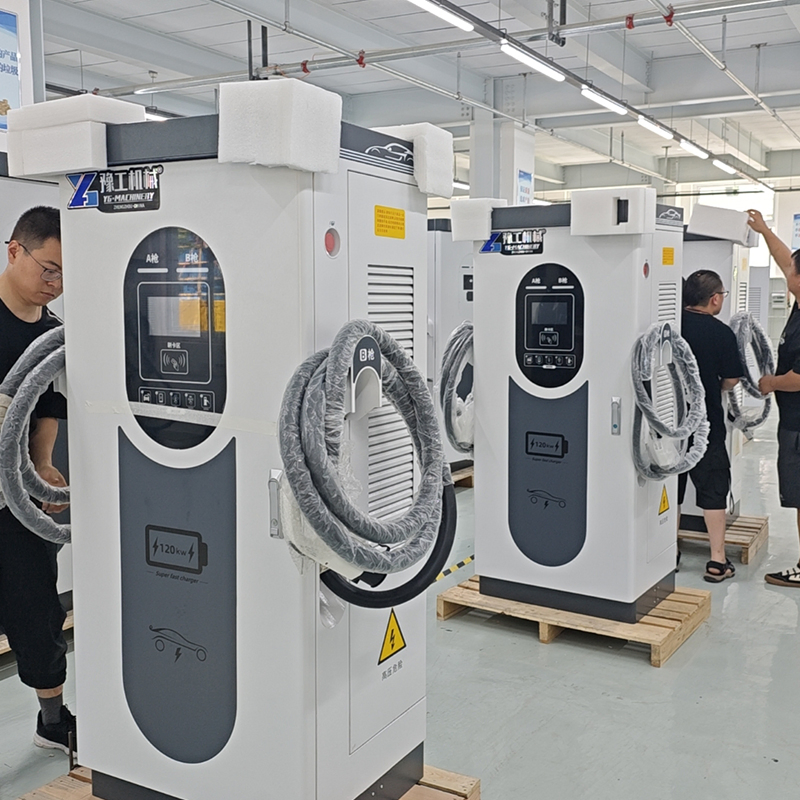 Energy-Efficient Multi-Port Commercial Electric Vehicle Charging Hub Unit