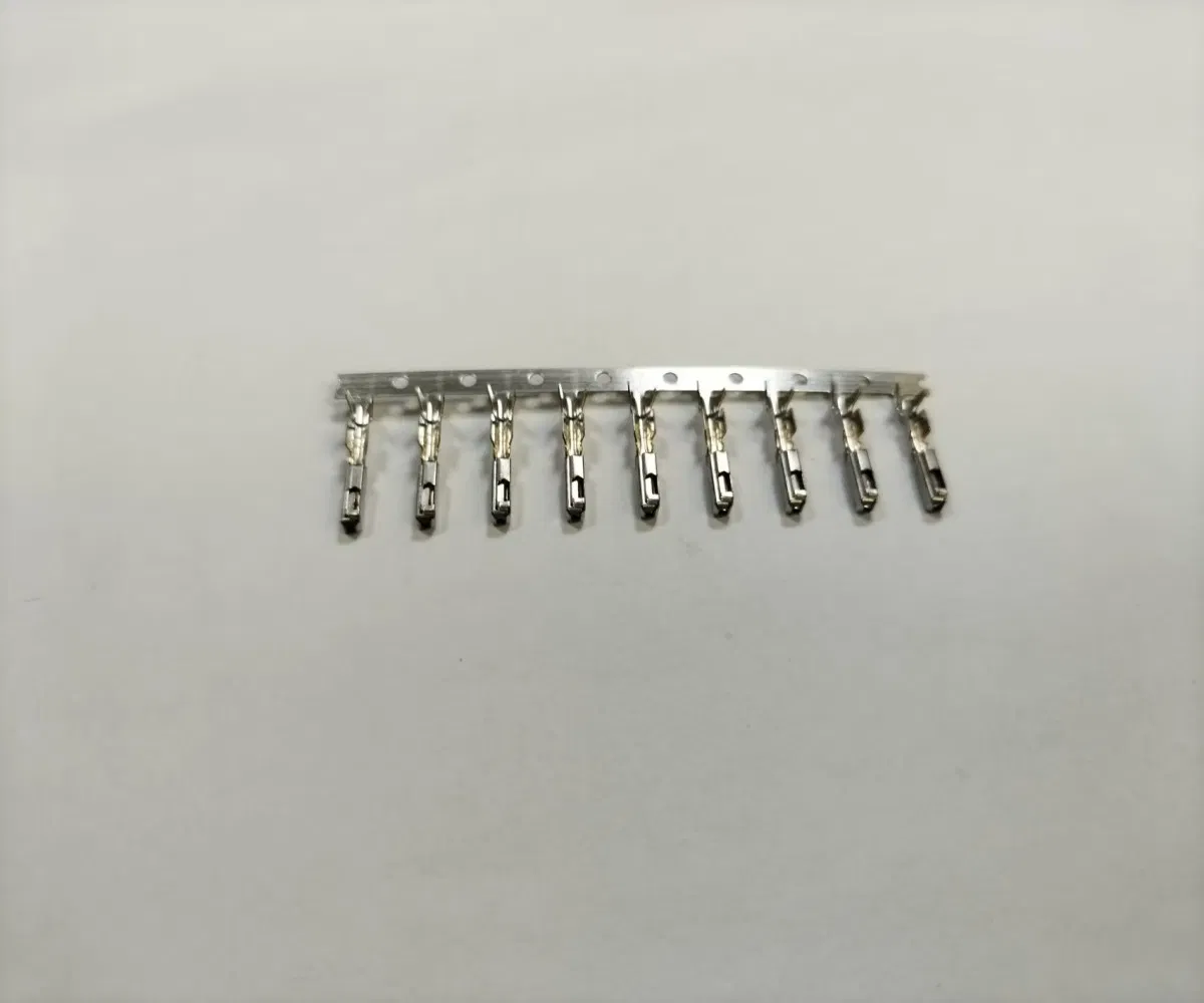 Premium EV High-Voltage Connector Terminals, Gold-Plated for Optimal Signal Integrity