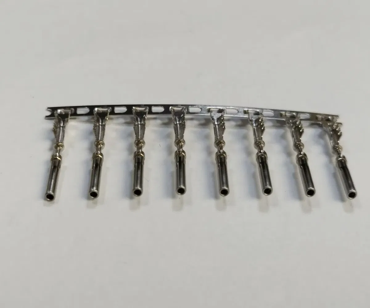 Weatherproof Brass Female Automotive Terminals Silver Plated Wire Connectors for Harsh Environment