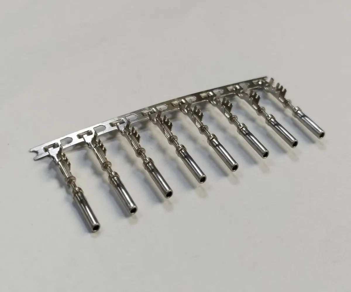 Weatherproof Brass Female Automotive Terminals Silver Plated Wire Connectors for Harsh Environment