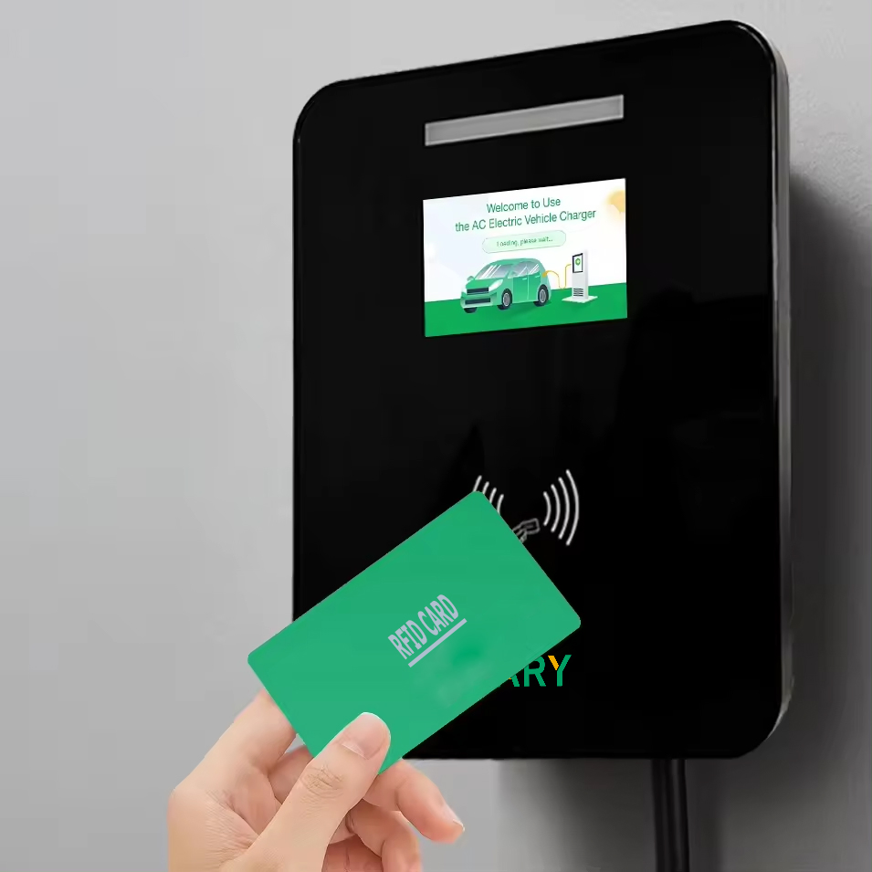 7kw to 22kw AC EV Wall Mounted Charging Station - Global Standard Compatible Type 1 / Type 2 / Gbt Evse.