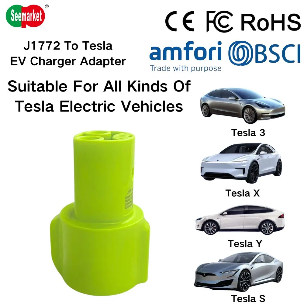 Type1 to Nacs AC EV Charging Adapter for Electric Vehicles
