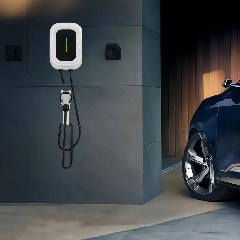 Smart EV Charger Angle View