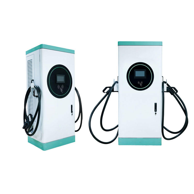 Level 3 Outdoor 120kw Electric Car Charger with Cable Management System Nayax Payment EV Charging Station New Condition