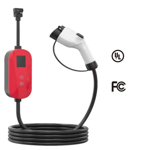 High-Speed 7kw 32A Saej1772 Portable EV Charger for Home