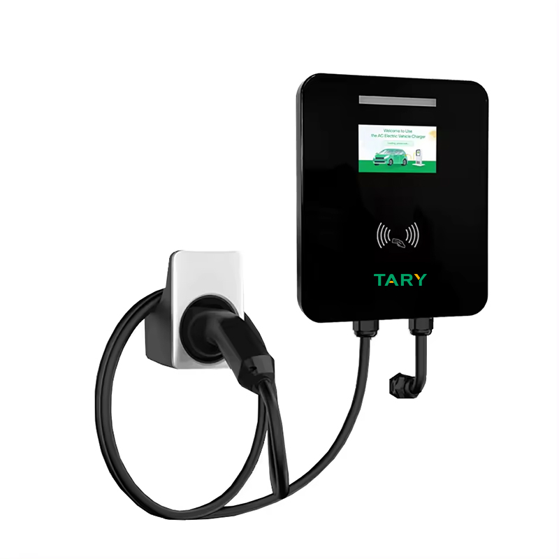 7kw to 22kw AC EV Wall Mounted Charging Station - Global Standard Compatible Type 1 / Type 2 / Gbt Evse.