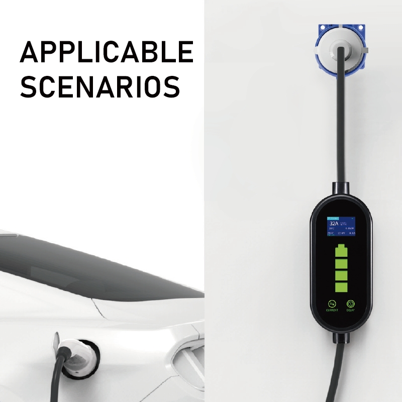 Joltwave Car Charger Rapid Charging for Evs with Sleek Build and Clear Interface for Travel Ease with CE Portable Charging Stations