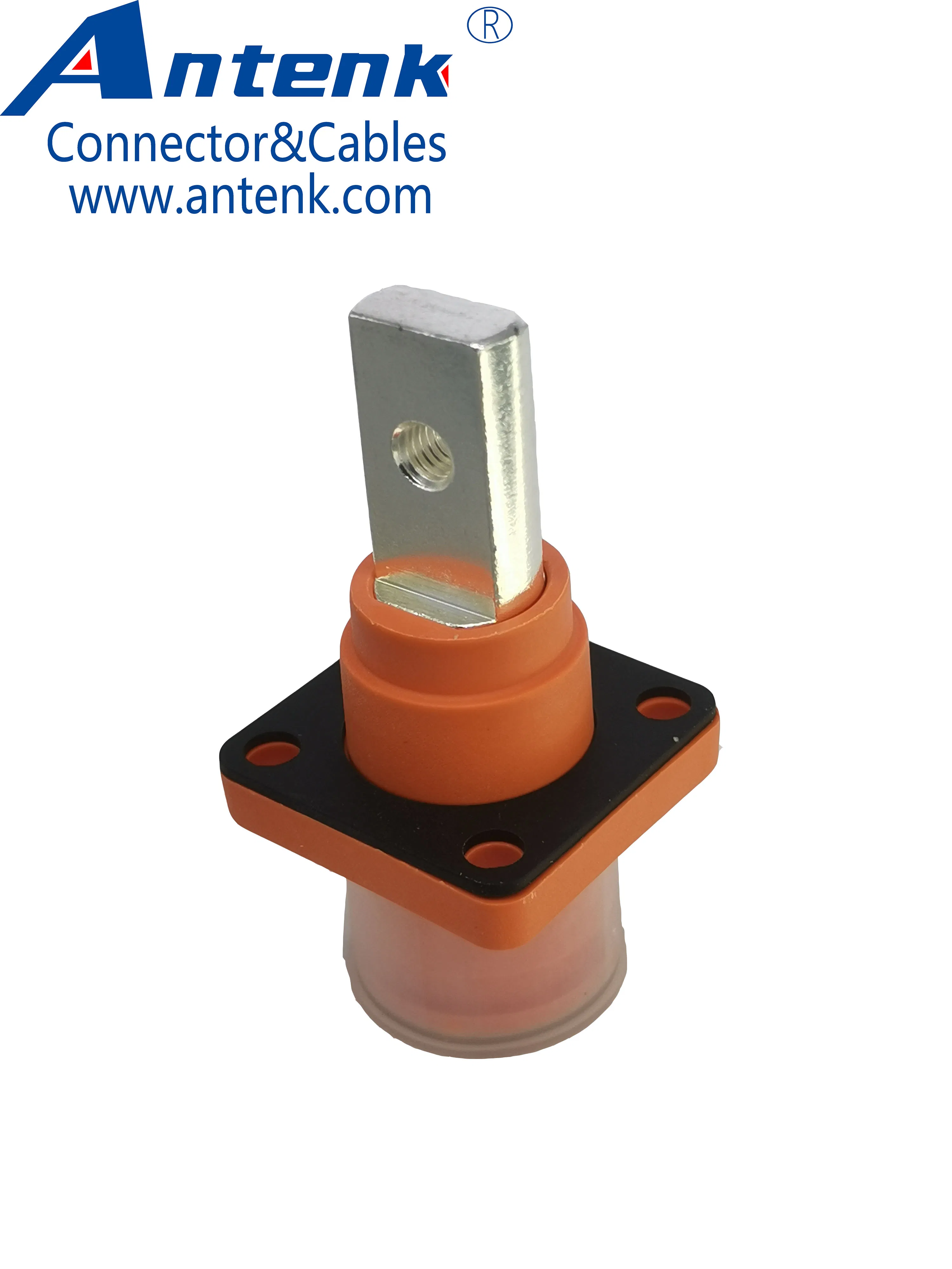 EV Charging Connectors Energy Storage Connector 200A Socket (M8 screw) 8mm Orange