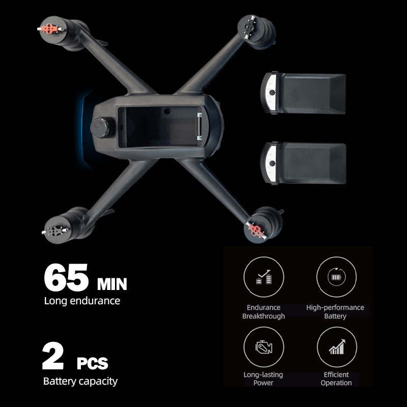 Fast Charging Small Payload Public Utilities Management Uav Aircraft Infrastructure Solar Panel Industrial Inspection HD Camera Drone Surveillance Drone