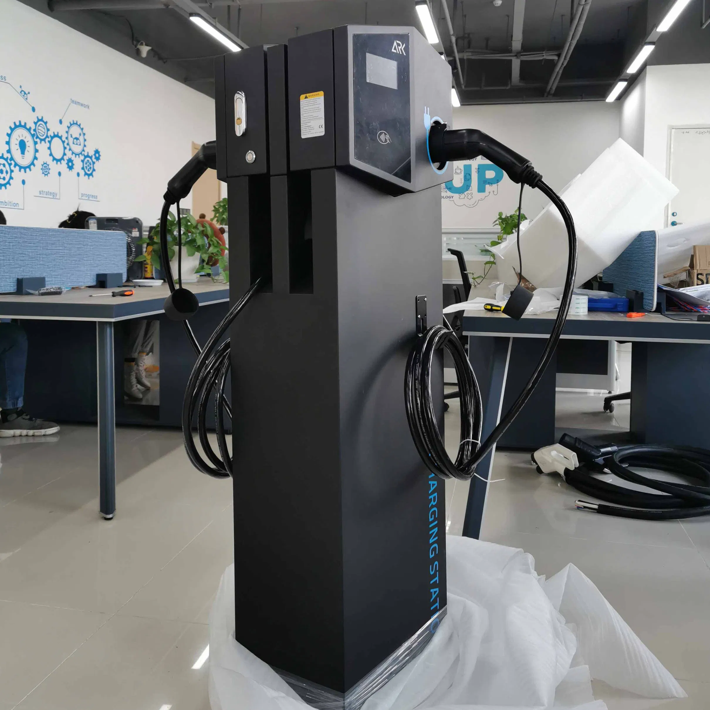 44kw Ocpp AC EV Charger Car Floor Mounted Charging Station