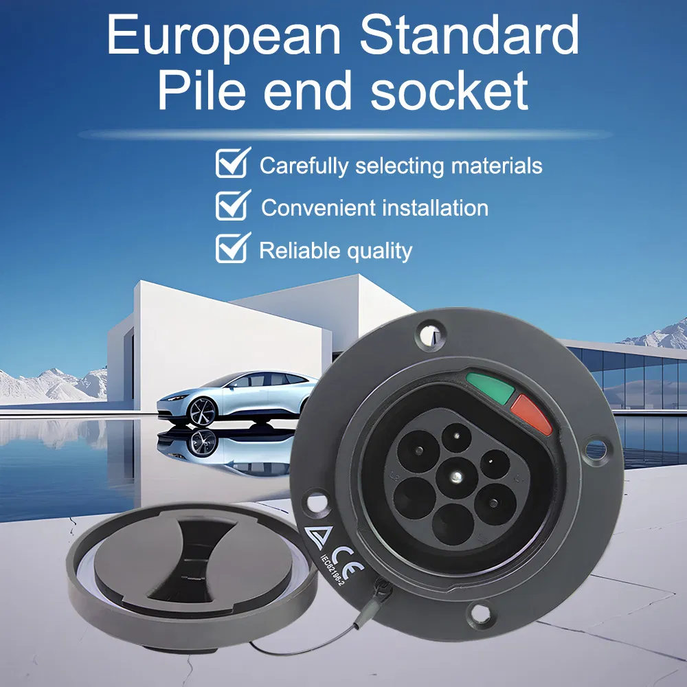 EV Charging Socket Type 2 Male (car-side) 32A - 22kw