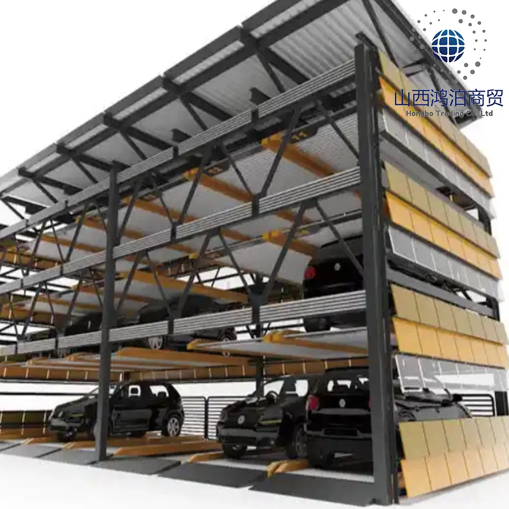 Solar Powered Green Multi Level Smart Parking System for Eco Projects with EV Charging