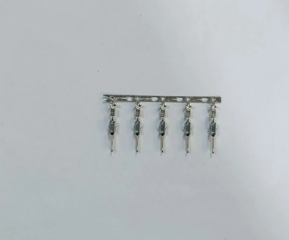 Automotive-Grade Bullet Terminals: Stamped Phos-Copper Male/Female Crimp Pairs