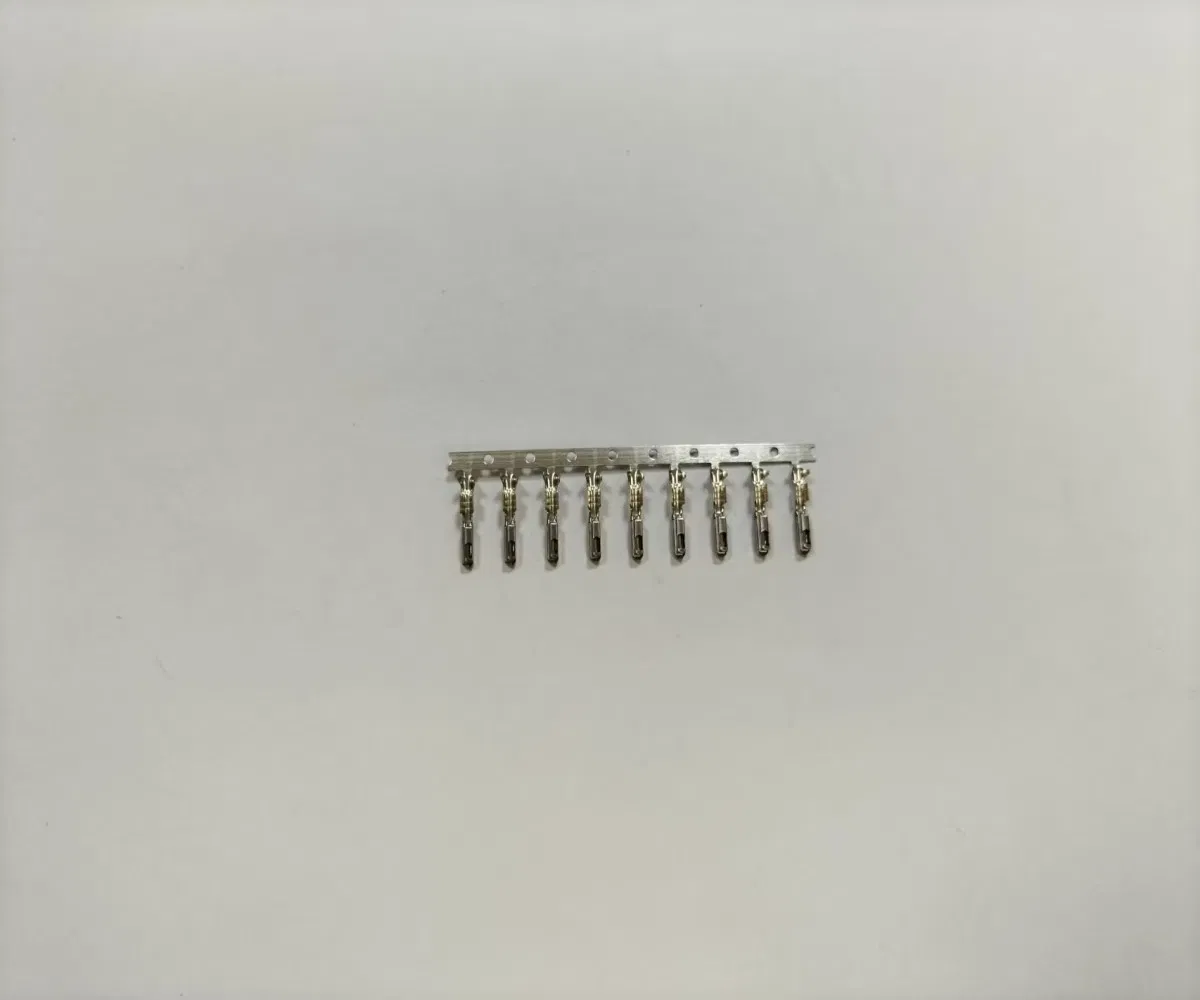 Premium EV High-Voltage Connector Terminals, Gold-Plated for Optimal Signal Integrity