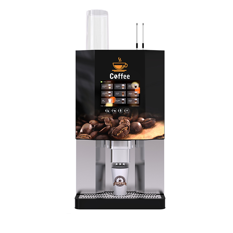 2022 New Arrival Economic Type 7 Inches Touch Smart Type Fresh Ground Espresso Coffee Vending Machine for Business