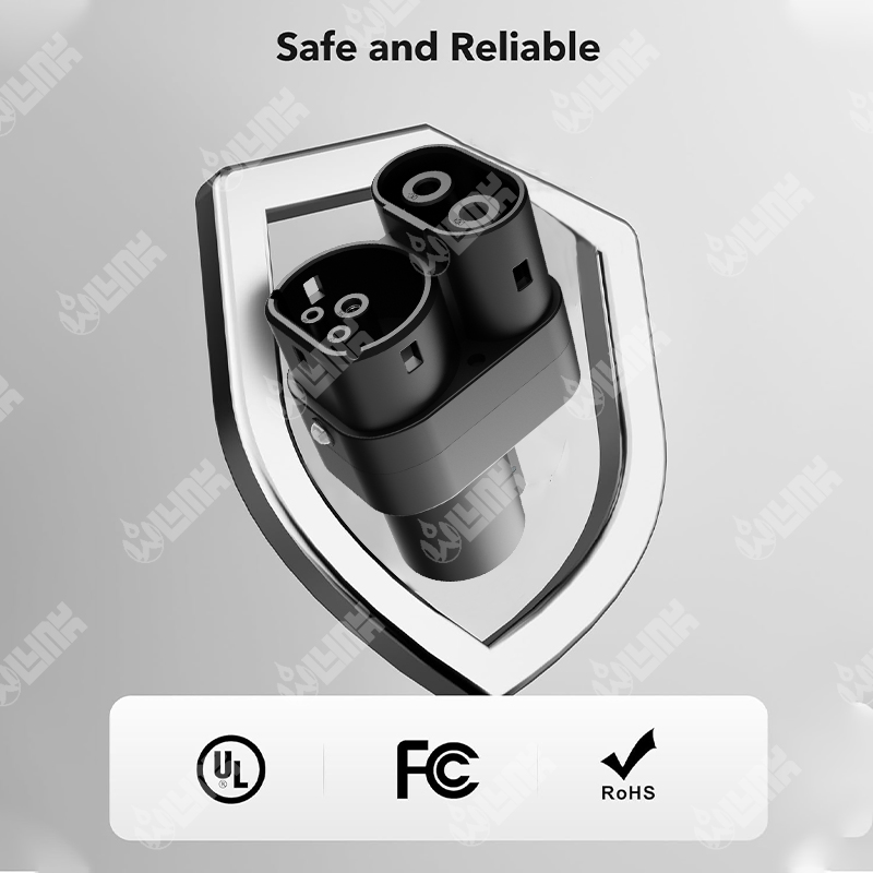 Globalfastcharge Nacs to CCS2 EV Charging Adapter Kit