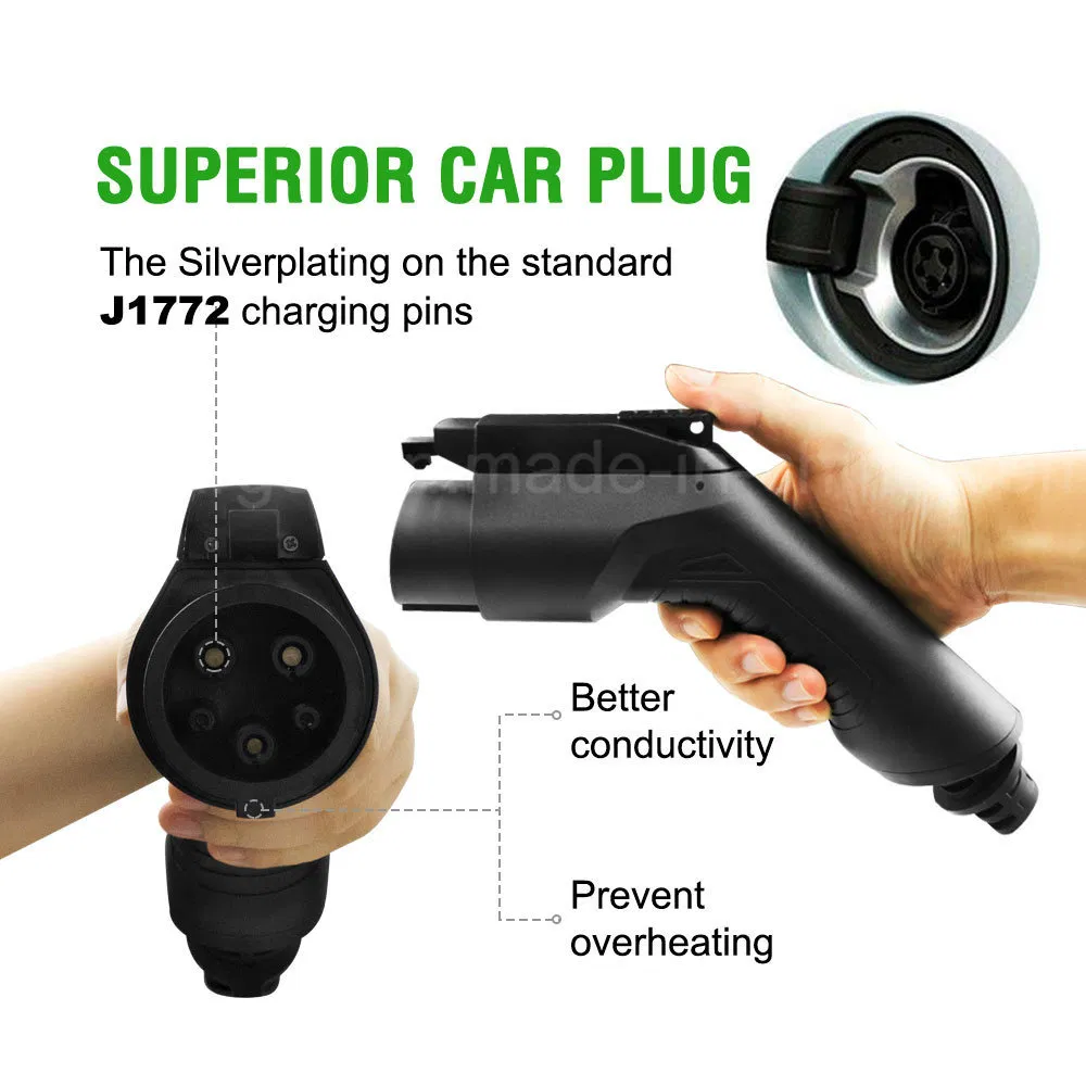 SAE J1772 Type 1 32A EV Electric Charger EV Charging Socket Plug