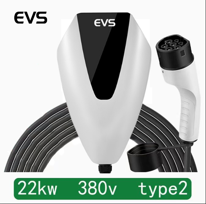 EV AC Charger Anhui Evs Hot Sale 3.5kw7kw11kw22kw EV AC Charger Manufacturer Type1/Type2 Customized Different Color 5m Cable Home or Commercial Use