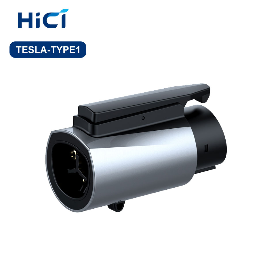 High-Efficiency Three Phase EV Charging Adapter with LCD Display