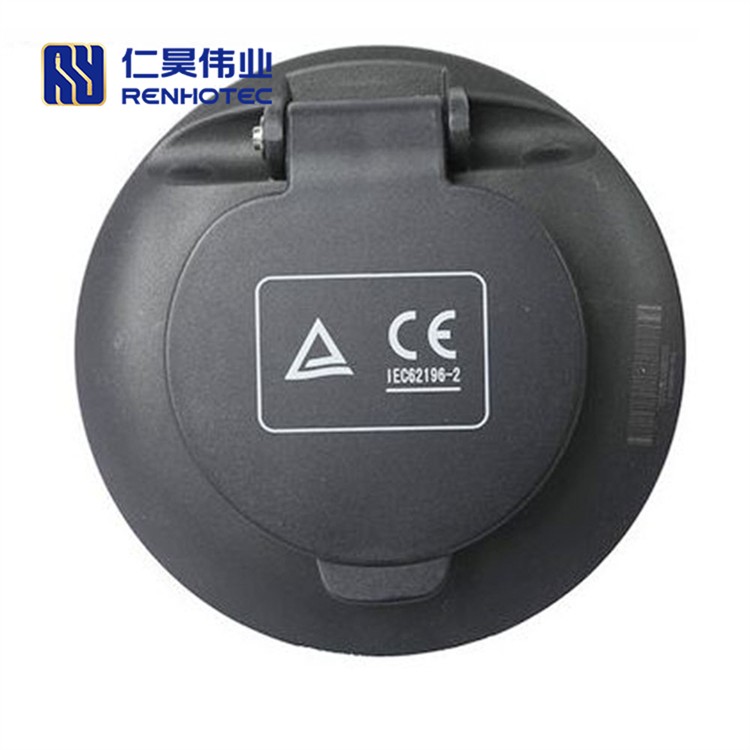 Electric Vehicle EV Type 2 Connector Power Charging Socket for Charging Pile IEC 62196 16A 32A