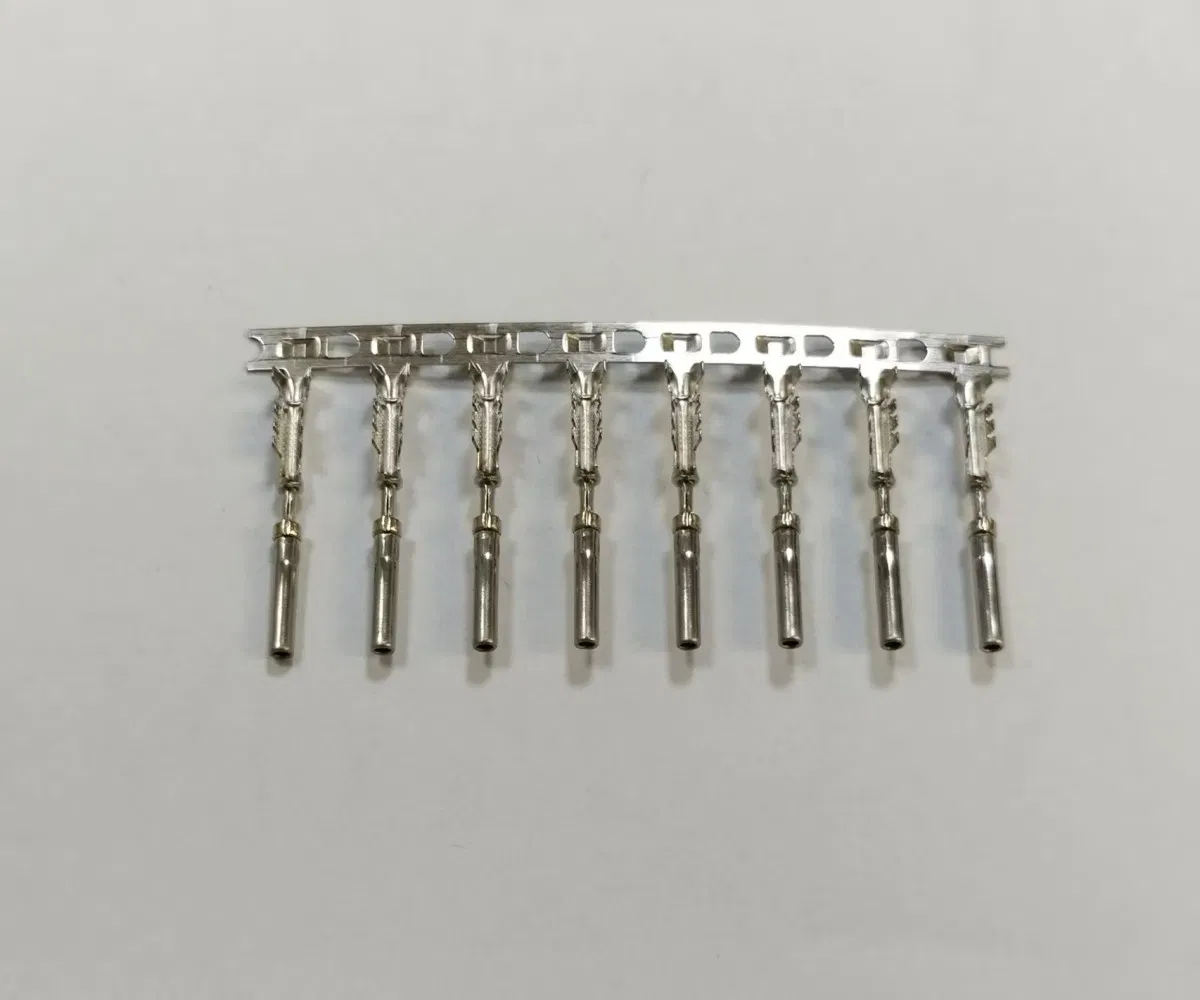 Weatherproof Brass Female Automotive Terminals Silver Plated Wire Connectors for Harsh Environment