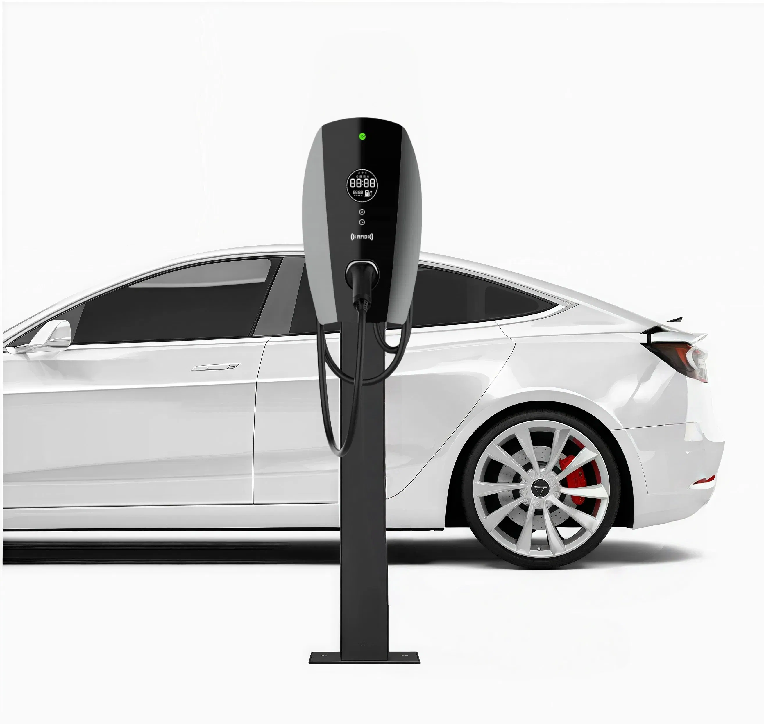 400V Wall 32A 22kw Smart Home AC Smart EV Car Charger Wallbox