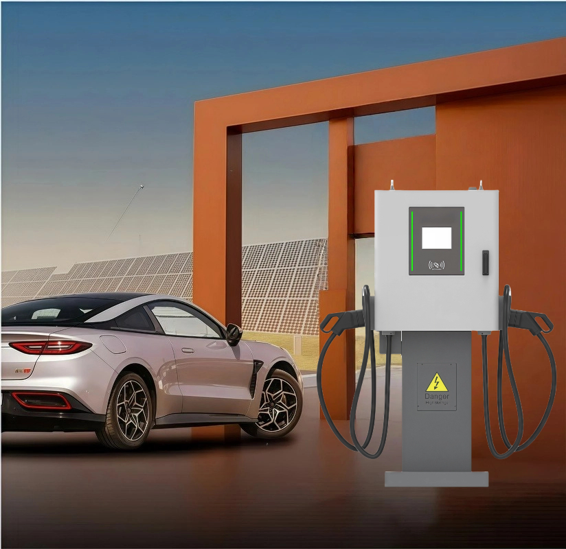 Guhe Waterproof CCS EV Charger Station Electric Car Charging Machine 40kw DC Fast EV Charger