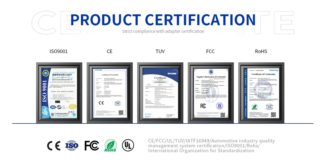 Product Certifications