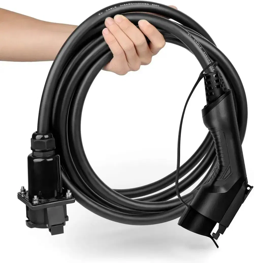 OEM Type 1 to Type 1 EV Charger Cable SAE J1772 Extension Cable 16A 32A 40A 48A EV Charging Cable
